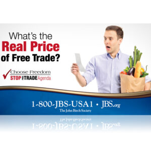 DOWNLOAD - What's the Real Price of Free TRADE? Banner -4'x8'-0