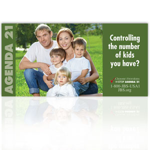 DOWNLOAD - AGENDA 21: Controlling the number of kids you have? BANNER -4X8-0