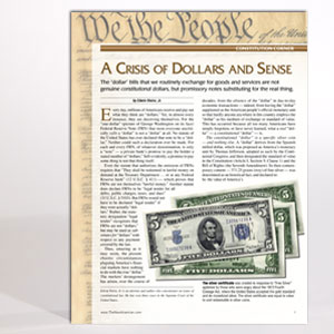 A Crisis of Dollars and Sense reprint-0