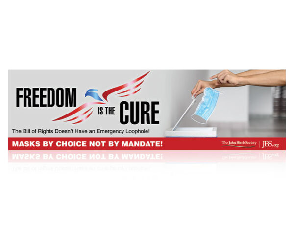 DOWNLOAD - Freedom is the Cure/Masks Banner version 2-0