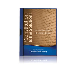 The Constitution Is The Solution printed Manual & Lecture Guides-0