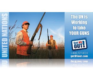 DOWNLOAD - The UN is Working to Take YOUR GUNS BANNER -4'x8'-0